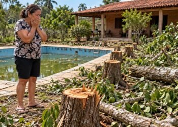 Pomar derrubado e piscina abandonada podem gerar dever de indenizar quando há prejuízo comprovado