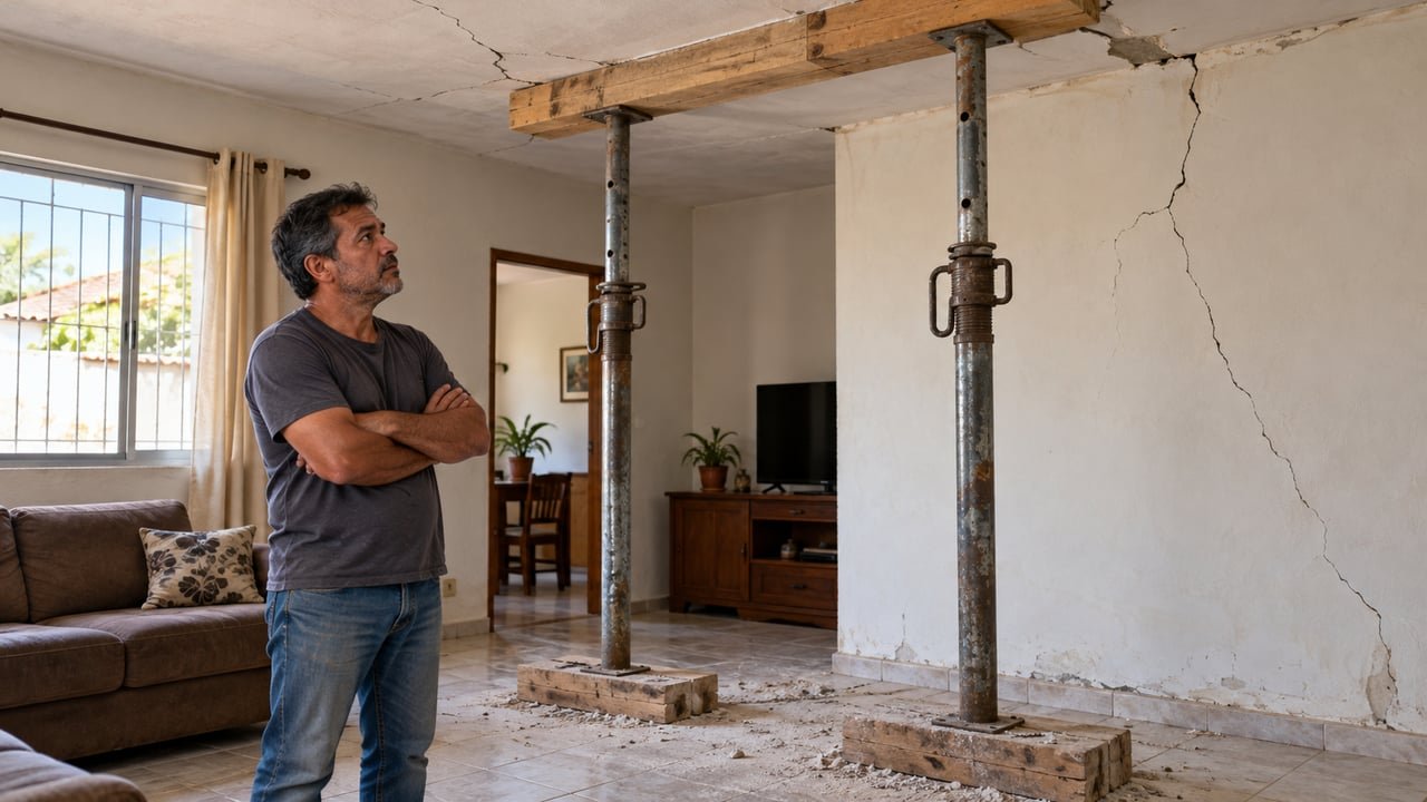Quem fez a obra responde pelos danos ao vizinho, incluindo escoramento, reforço e laudos técnicos