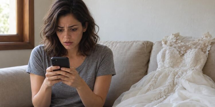 Noiva descobre pelas redes sociais que o vestido sob medida exclusivo já havia sido usado