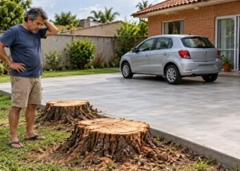 Cortar árvores e cimentar o quintal sem autorização escrita do dono viola a Lei do Inquilinato