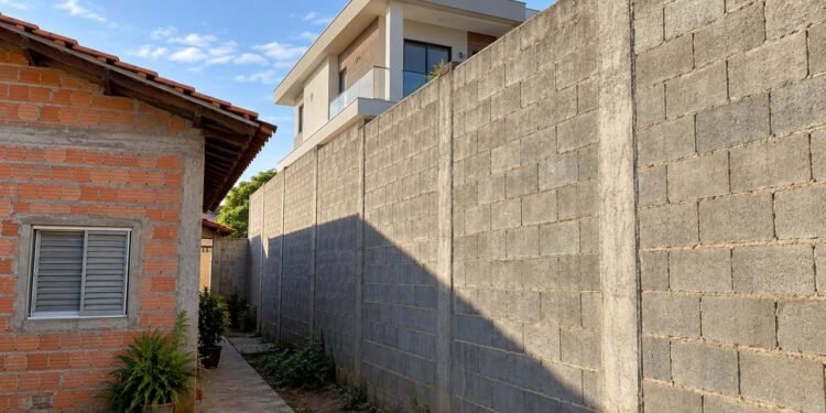 Muro de 4,5 metros na divisa pode ser regular ou não, conforme as regras de altura de cada cidade