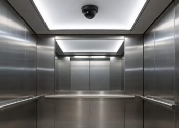 Câmera com microfone no teto do elevador levanta debate sobre privacidade e LGPD em condomínios