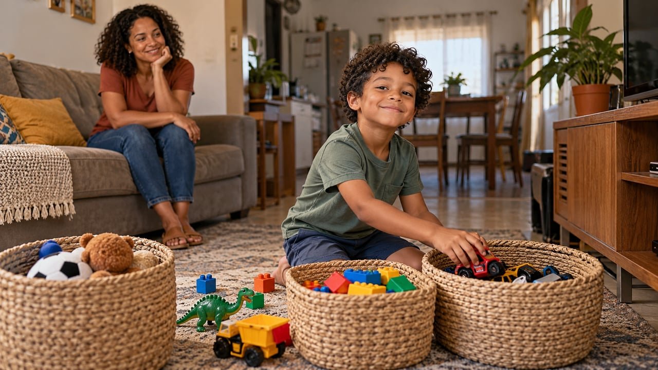 Adultos podem proteger e orientar enquanto deixam a criança escolher, tentar e assumir responsabilidades compatíveis com a idade