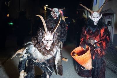 Participantes vestidos como 