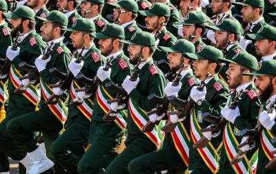 Desfile militar da Guarda Revolucionária Iraniana, em foto de arquivo
