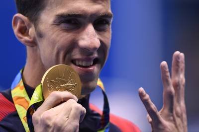 A lenda Michael Phelps está com 37 anos