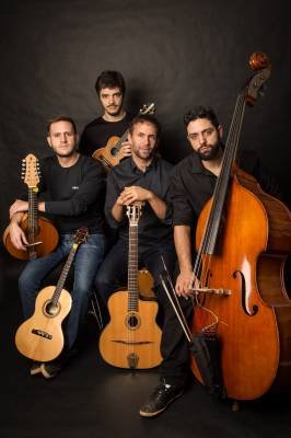 Quarteto Gypsy Jazz Club comanda a festa no Eye Patch Panda nesta sexta