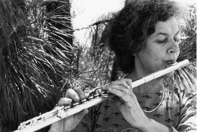 Cr&eacute;dito: Arquivo CB/D.A Press. Brasil. Flautista Odette Ernest Dias.