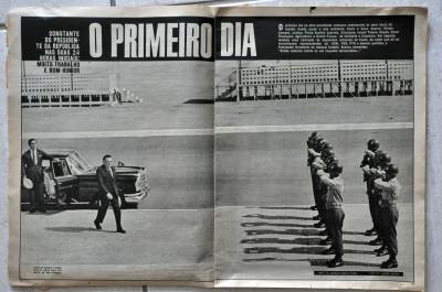 13/01/2014. Cr&eacute;dito: Iano Andrade/CB/D.A Press. Brasil. Bras&iacute;lia - DF. Golpe de 64. Reprodu&ccedil;&atilde;o de reportagem onde aparece Miguel Soares de Oliveira, ex-motorista da Presid&ecirc;ncia da Rep&uacute;blica, participa do primeiro dia do presidente Castelo Branco.