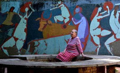 Ailema no acervo do marido Glênio Bianchetti, registro de 2014