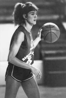 A Rainha Hortência em passagem por Brasília em 1988 