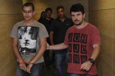 11/03/2016 Cr&eacute;dito: Carlos Moura/CB/D.A Press. Brasil. Bras&iacute;lia - DF. Vin&iacute;cius Neres Ribeiro acusado de matar a estudante de biologia da  UNB, Louise Maria da Silva Ribeiro.