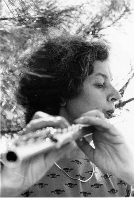 Cr&eacute;dito: Arquivo CB/D.A Press. Brasil. Bras&iacute;lia -  DF. Odeth Ernest Dias, flautista. 